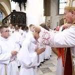 Wręczenie krzyży ceremoniarza