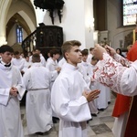 Wręczenie krzyży ceremoniarza