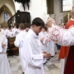 Wręczenie krzyży ceremoniarza