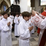 Wręczenie krzyży ceremoniarza