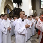 Wręczenie krzyży ceremoniarza