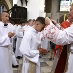 Wręczenie krzyży ceremoniarza