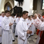 Wręczenie krzyży ceremoniarza