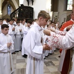 Wręczenie krzyży ceremoniarza