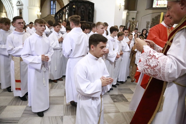 Wręczenie krzyży ceremoniarza