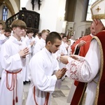 Wręczenie krzyży ceremoniarza