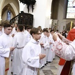 Wręczenie krzyży ceremoniarza