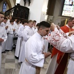 Wręczenie krzyży ceremoniarza