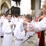 Wręczenie krzyży ceremoniarza