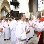 Wręczenie krzyży ceremoniarza