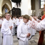 Wręczenie krzyży ceremoniarza