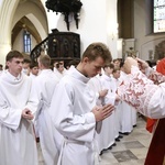 Wręczenie krzyży ceremoniarza