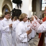 Wręczenie krzyży ceremoniarza