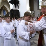 Wręczenie krzyży ceremoniarza