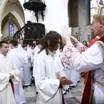 Wręczenie krzyży ceremoniarza