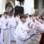 Wręczenie krzyży ceremoniarza