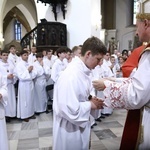 Wręczenie krzyży ceremoniarza