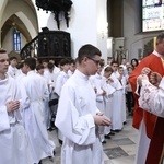 Wręczenie krzyży ceremoniarza