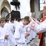 Wręczenie krzyży ceremoniarza