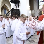 Wręczenie krzyży ceremoniarza