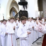 Wręczenie krzyży ceremoniarza