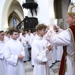 Wręczenie krzyży ceremoniarza