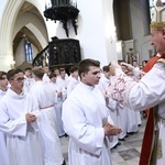 Wręczenie krzyży ceremoniarza