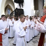 Wręczenie krzyży ceremoniarza