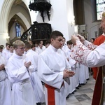 Wręczenie krzyży ceremoniarza