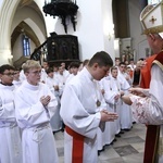 Wręczenie krzyży ceremoniarza