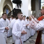 Wręczenie krzyży ceremoniarza