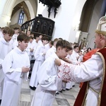 Wręczenie krzyży ceremoniarza