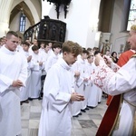 Wręczenie krzyży ceremoniarza