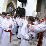 Wręczenie krzyży ceremoniarza