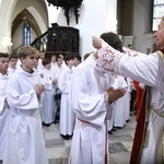 Wręczenie krzyży ceremoniarza