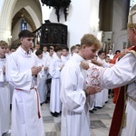 Wręczenie krzyży ceremoniarza