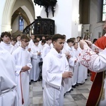 Wręczenie krzyży ceremoniarza