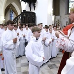 Wręczenie krzyży ceremoniarza