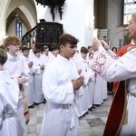 Wręczenie krzyży ceremoniarza