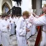 Wręczenie krzyży ceremoniarza