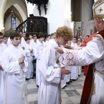 Wręczenie krzyży ceremoniarza