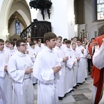 Wręczenie krzyży ceremoniarza