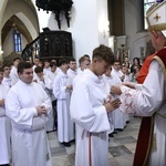 Wręczenie krzyży ceremoniarza