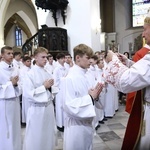 Wręczenie krzyży ceremoniarza