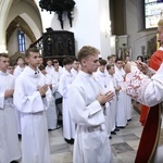 Wręczenie krzyży ceremoniarza