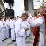 Wręczenie krzyży ceremoniarza