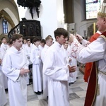 Wręczenie krzyży ceremoniarza