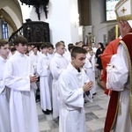 Wręczenie krzyży ceremoniarza