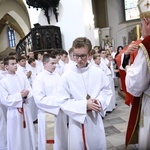 Wręczenie krzyży ceremoniarza