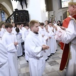 Wręczenie krzyży ceremoniarza